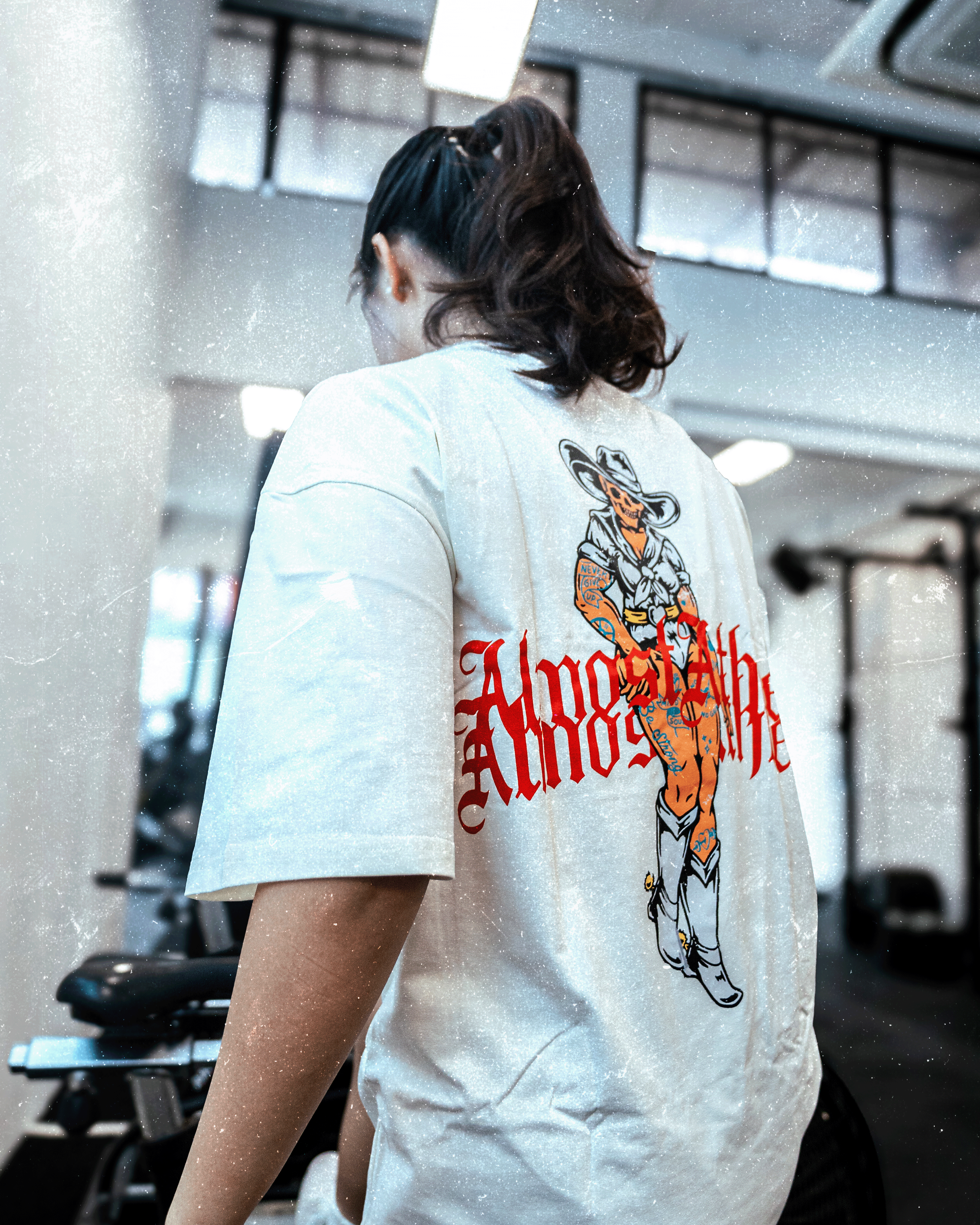 Gym Baddies in Off White and Jet Black