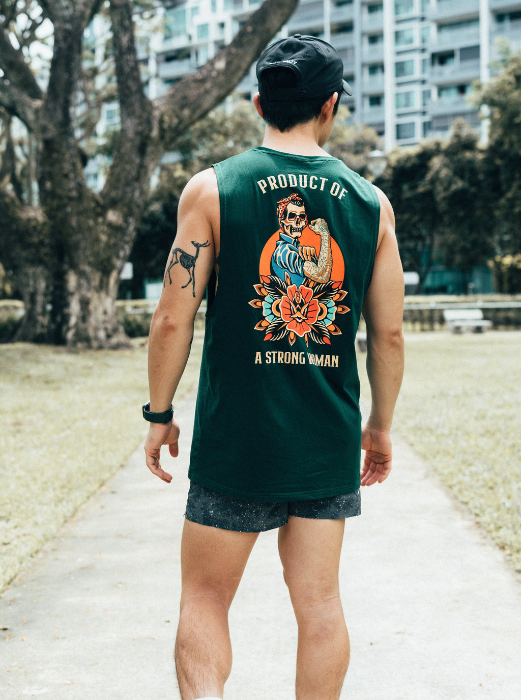 [Restocked] PSW Tanks and Crops in Shamrock Green
