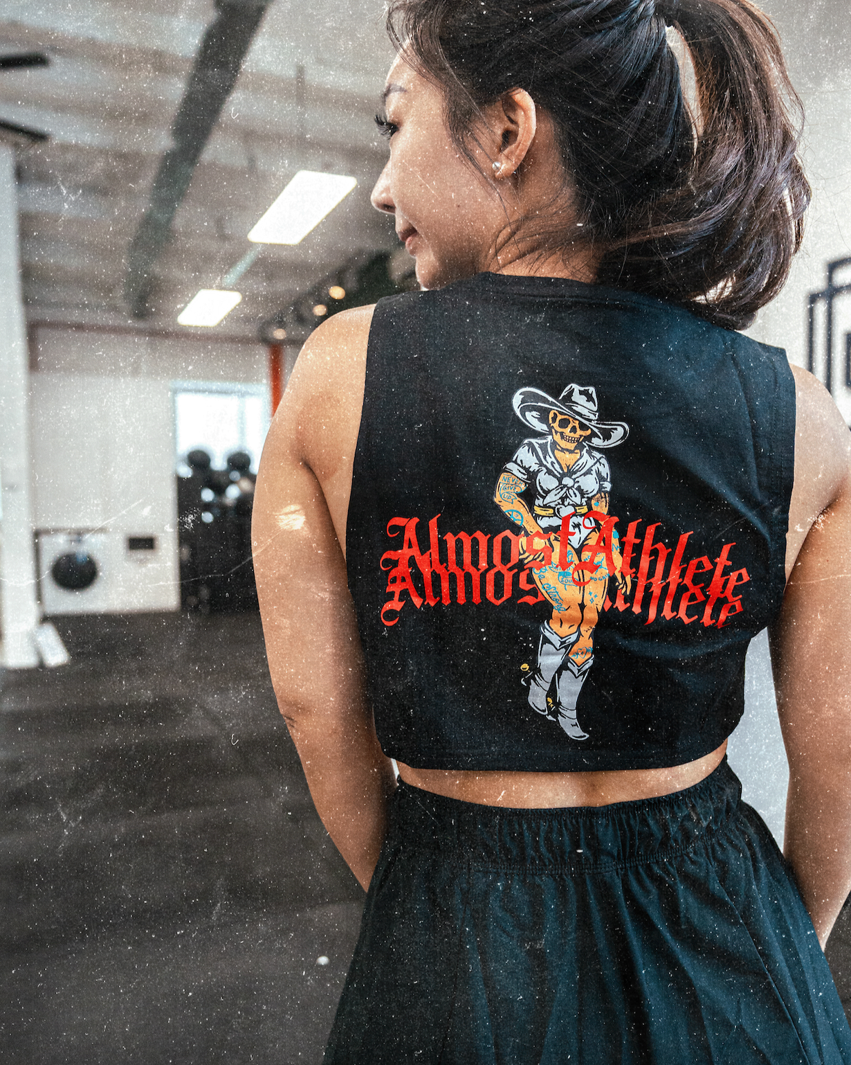 Gym Baddies in Off White and Jet Black